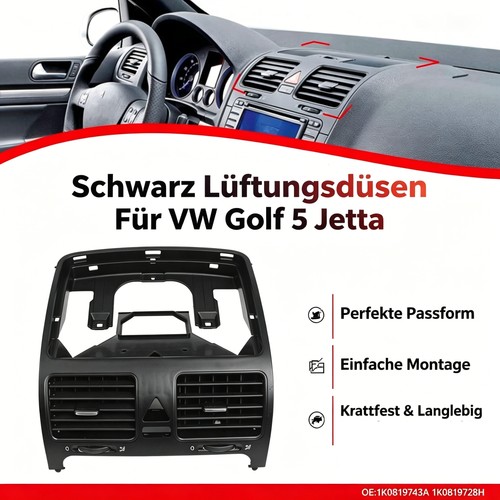 Schwarz lüftungsdüsen für - schwarz,