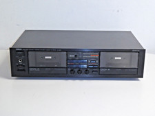 Yamaha K-222 Stereo Doppel Kassettendeck, teildefekt (Deck B defekt)