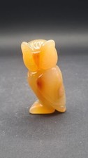 Jade Figur China Eule  Statue