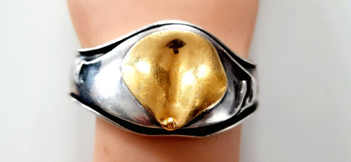 Swiss silber design armreif - silber,