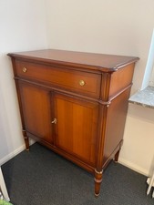Biedermeier Kommode Warrings Stilmöbel Kirschbaum Schrank TV Musik Barschrank