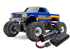 TRAXXAS Bigfoot 4x4 BL-2S blau 1/10 Monster-Truck RTR nP825 BL-2S Brushless, HD-