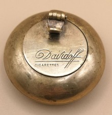 Davidoff Messing Taschen Reiseaschenbecher - 60er