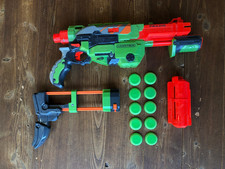 Nerf Vortex Praxis Blaster mit Verlängerung und 10 Schuss