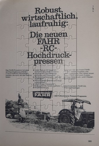Werbeanzeige 1966 fahr - 1966,