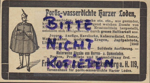 Blankenburg werbung 1903 - werbung,