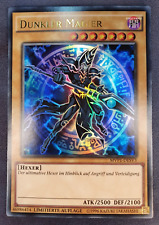 Dunkler Magier Neu! LIMITIERTE Auflage Ultra Rare Holo Yugioh Deutsch Glänzend