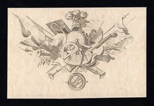 Ornament waffen flaggen - waffen,