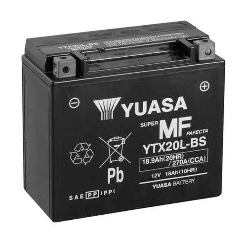 Yuasa ytx20l batterie agm - ytx20l-bs,
