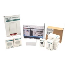 AtlanticS Drahtloser IP Hausalarm IPEOS Kit 5 MD 329R Sicherheitssystem smartest