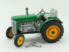 Blechspielzeug - Traktor Zetor grün *METALLFELGEN*, Kovap-Neuheit 2019 381-gruen