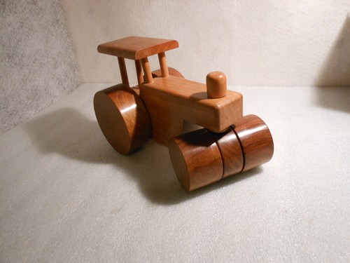 Antike holz dampfwalze aus - holz,