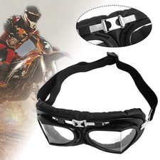Retro Motorradbrille mit PU