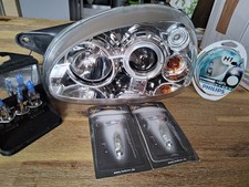 SONAR SK3402-COS94, Linker Frontscheinwerfer mit H1 Birnen + Gratis Kennz. Bel.