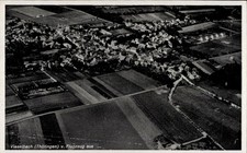 Ak Vieselbach Erfurt in Thüringen, Fliegeraufnahme - 11192648