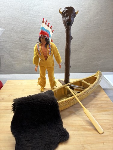Big jim indianer capo figur - jim,