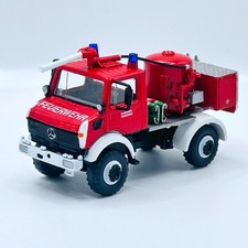 Flughafenfeuerwehr Hamburg Rosenbauer PLF Feuerwehr Eigenbau Unimog Kibri Resin
