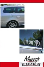 1x Blitzer Strichliste Aufkleber 55x145mm - Tuning FUN JDM DUB CAR Sticker