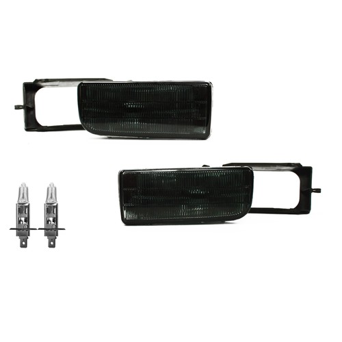Schwarz rauchglas front - schwarz,