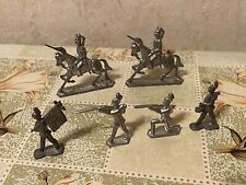 ZinnFiguren Zinnsoldaten mit Helm und Schmuck (Alte GussForm!)