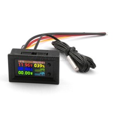 DC4-30V 10A 50A 100A Power Energy Meter Voltmeter Ammeter Watt Kwh Temp Tester
