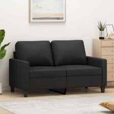 3-Sitzer-Sofa Kunstleder Bett
