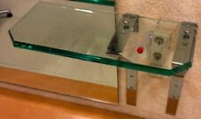 1 X Regal Chrom Halter Glasablage Glasregal Badablage Wandregal Duschablage 1v2