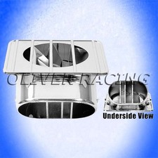 LUFTAUSSTRÖMER Rechts CHROM