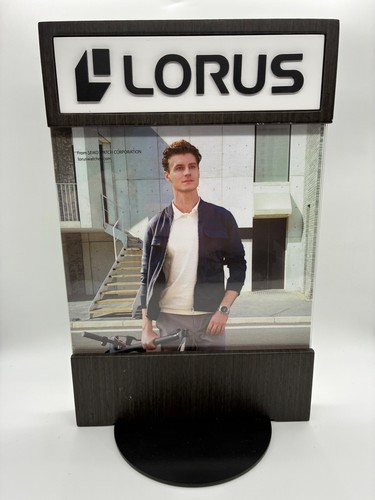 Lorus uhren werbeschild laden - lorus,