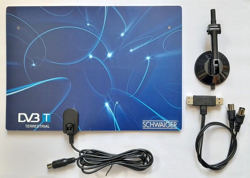 Aktive dvb flachantenne - dvb-t,