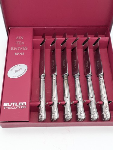 Sechs tee messer butler - -,