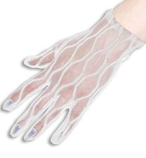 Braut Handschuhe weiß