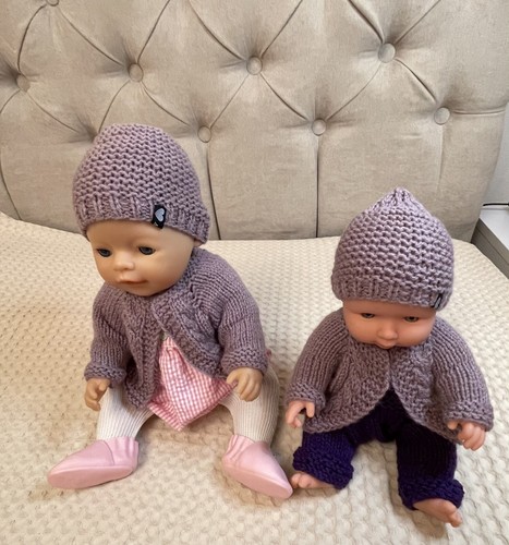 Strickjacke puppenkleidung 2 - ,