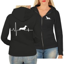 Frauen Kapuzenjac​ke Dackel