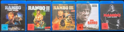 Rambo uncut blu - 1-5, blu-ray