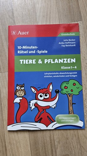 Tiere pflanzen klasse 1 4 - tiere, &