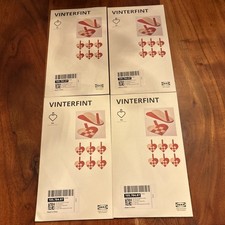 Ikea Vinterfint Papierherz 24