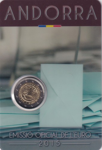 Andorra 2015 euro 30 - andorra,