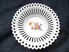 Königlich preussisch Tettau Durchbruchporzellan Schale 15 cm Durchmesser