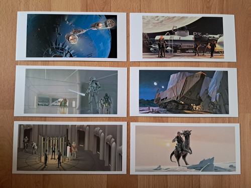 Star wars postkarten des - 6x,