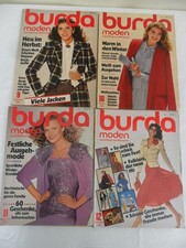 4 x Burda Moden-Nr. 9/10/11/12