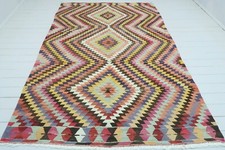 Turkish Kilim Wool Rugs, Boho