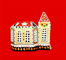 Kirche klein Windlicht Villeroy & Boch Germany Miniatures  in OVP Top