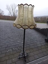 Stehlampe handgeschmiedet , Schirm Schweinsblase