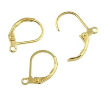 Ohrstecker silber gold - ohrstecker, silber/gold