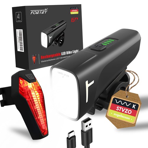 Fahrradlicht set stvzo - set,