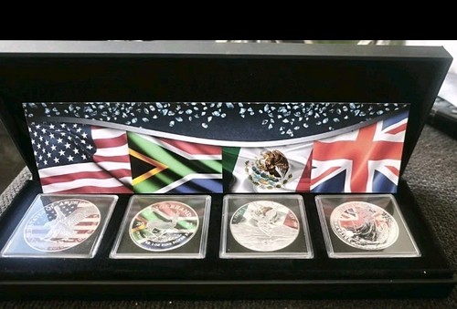 Unze silber diamond flag - x, 1