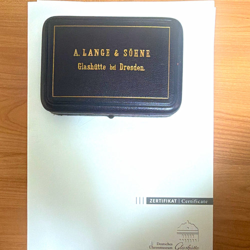 Lange söhne taschenuhr - a., &