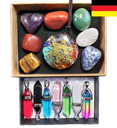Edelstein set geschenkbox mit - edelstein,