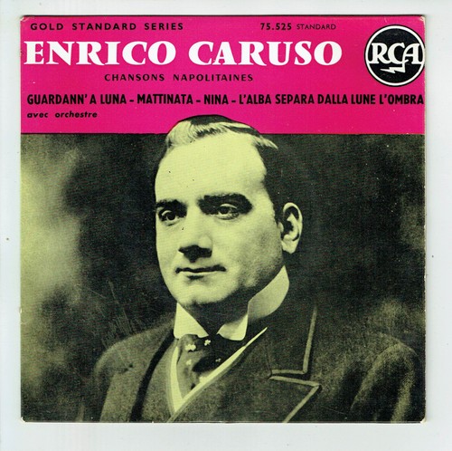 Enrico caruso vinyl 45t - enrico,